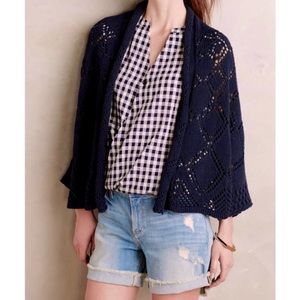 Anthropologie Angel of the North cardigan XS/S